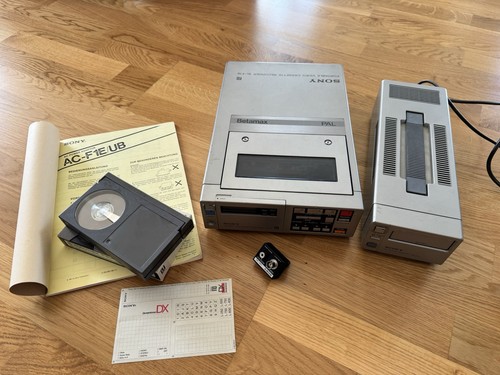 Sony portable video cassette - sony,