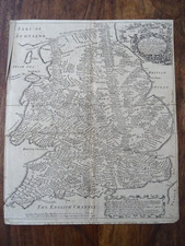 1732 KARTE VON ENGLAND AUS