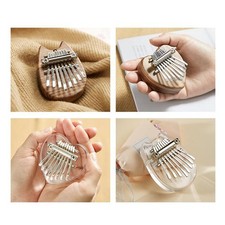 Tragbare Mini Kalimba mit 8