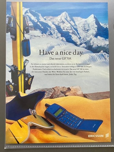 Ericsson 768 mobiltelefon - gf,
