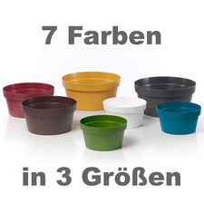 Blumenschale 7 Farben in 3 Größen Schale Pflanzschale Ökologisch nachhaltig her.