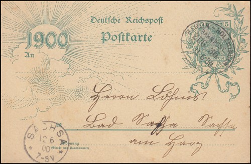 Postkarte 43ii - p,