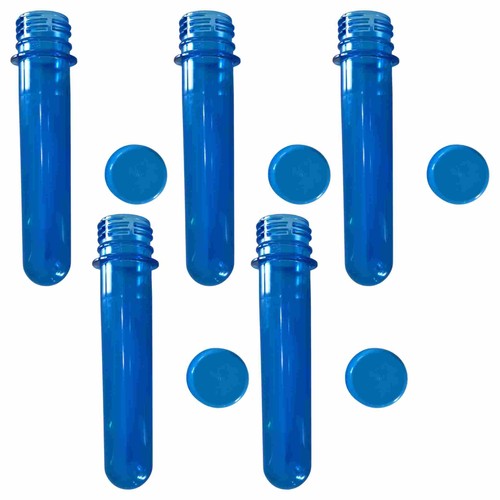 5x PET Rohling Blau 14cm |