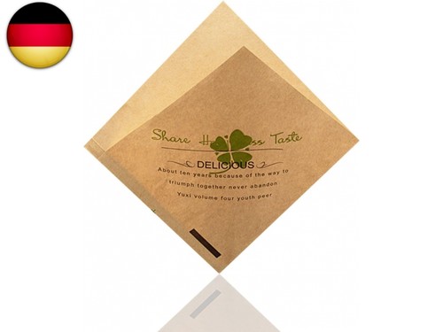 Dreieckige papiertüte für - dreieckige,