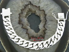 PANZERARMBAND Silberarmband 15mm breit Silber925 Armband bracelet Gliederarmband