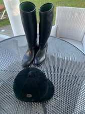 Reitstiefel schwarz Aigle