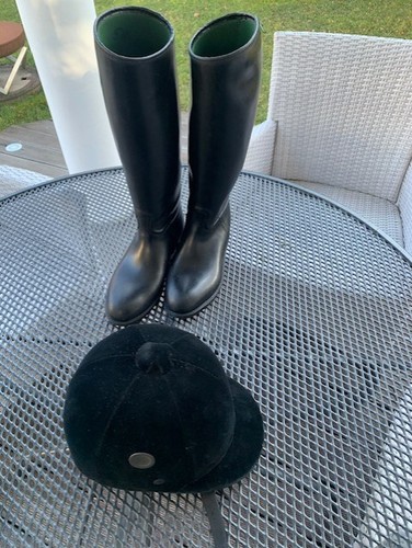 Reitstiefel schwarz aigle - schwarz,