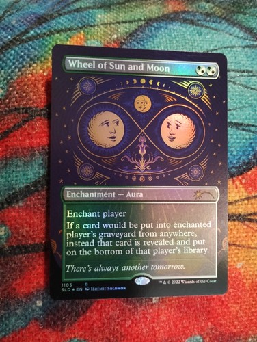 Borderless foil wheel - borderless,