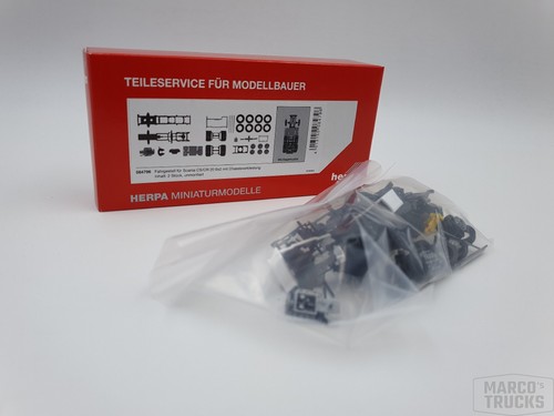 Herpa fahrgestell scania cr - herpa, cs/cr
