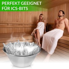 Saunaschale f. Saunaofen - Aufguss Verdampferschale / Edelstahl