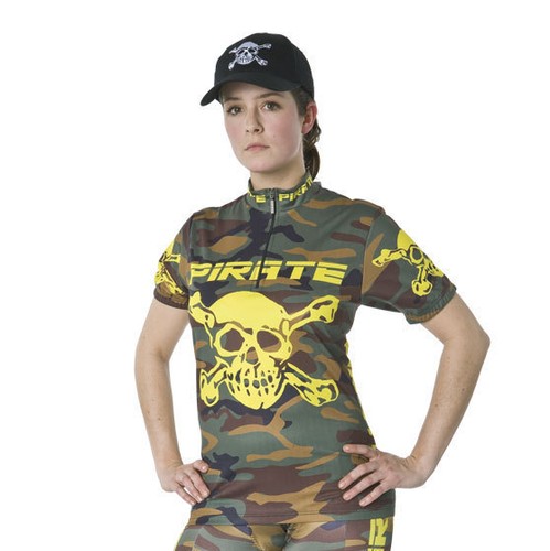 Pirate trikot camo skull - trikot,
