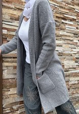 Cooler Long Cardigan Strick