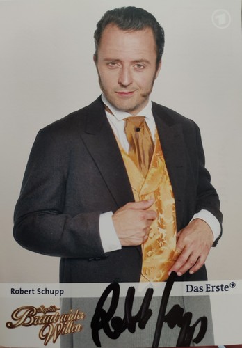 Robert schupp autogramm - schupp,