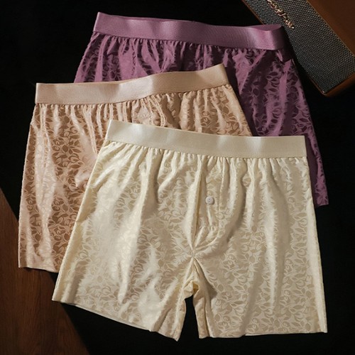 Herren eis seide boxershorts - herren,