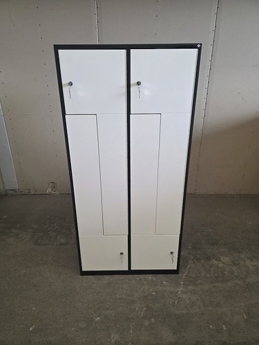 Spind metall 4 abteile - c+p,