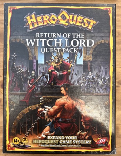 Hero quest return the witch - the,