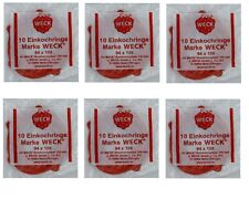 60 Stück Weck Einkochringe