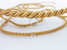 Kordel für Adventskalender mit 24 Ösen (Schnur Seil Girlande) Farbwahl