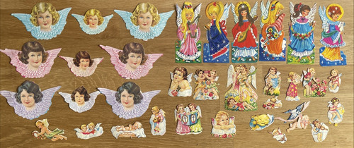 Glanzbilder oblaten scraps - glanzbilder,, oblaten,