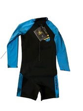 Cressi Little Shark Jr Shorty 2mm Neoprenanzug für Kinder 13-14 Jahre Neopren