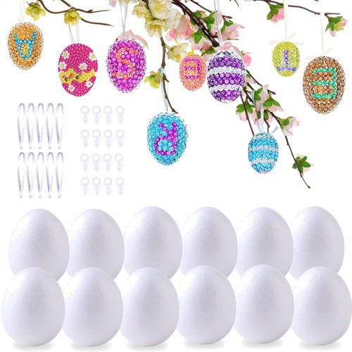 Ostereier set styroporeier - ostereier,