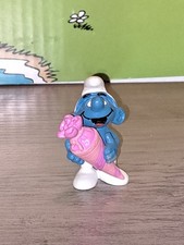 Schlumpf mit rosa Schultüte -