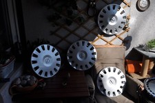 4x Original OEM Vauxhall Opel Corsa C 14 Zoll Radzierblende 24443195