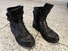 A.S.98 Damen Stiefelette, Größe 38, Leder, Silbergrau