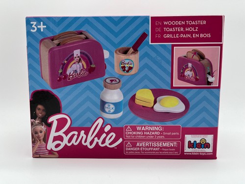Klein barbie wooden toaster - wooden,