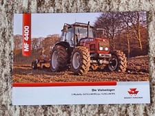Massey Ferguson 4400   Prospekt Traktor Schlepper