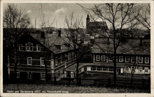 Neustädtel schneeberg im - ak,