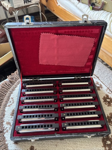 Mundharmonika set johnson - mundharmonika,