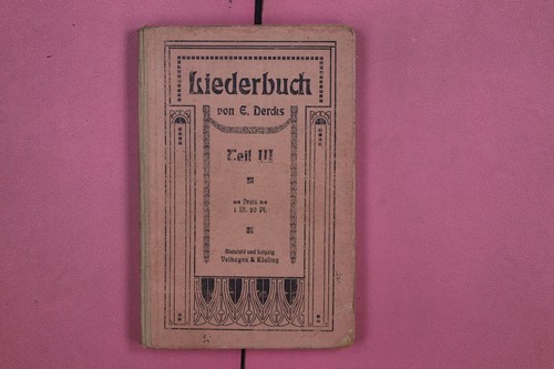 304385 dercks liederbuch - 304385,