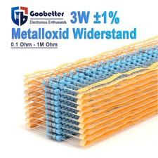 0,1Ohm-1M Ohm (3 Watt) 1%