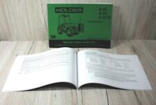 Holder Betriebsanleitung Traktor A40 A50 A50S