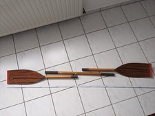 Holz - Doppelpaddel teilbar - Paddel Kajak - Canadier - Vintage - Dekorativ