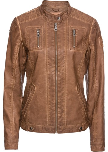 Lederimitatjacke - , in