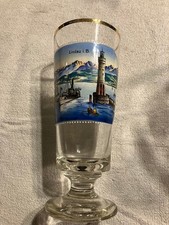 Altes Weizenglas Stutzen Andenken Lindau i. B