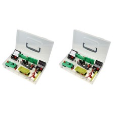  2 Sets Elektrotechnik Baukasten Strom Lernen Kit Physik -Experiment -Kit