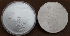 Zwei Olympia Montreal Silber