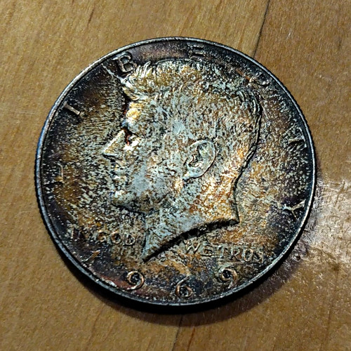 Usa half dollar 1969 - dollar, f