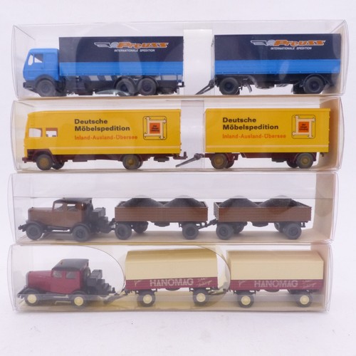 Wiking konvolut 4er pack - wiking, 1:87