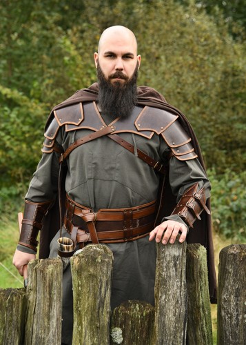 Leder schulterschutz arnulf - schulterschutz,