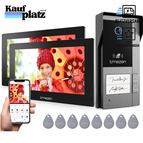 Wlan video türsprechanlage - ip,