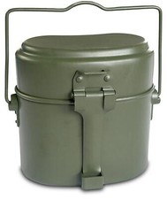 Bundeswehr Kochgeschirr Aluminium Original nach BW TL Camping Geschirr Outdoor