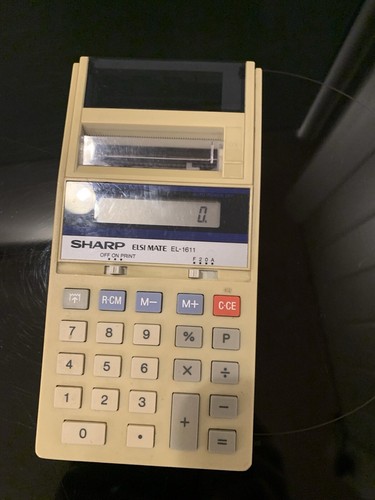 Sharp tischrechner elsi mate - sharp,