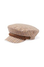 BRIXTON FIDDLER W SNAP CAP GR: S 56 CM SAND PLAID
