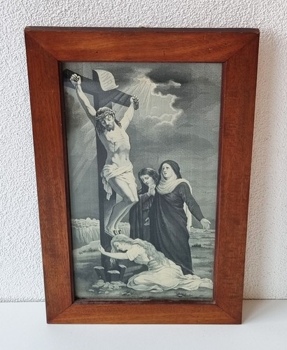 Tolles gewebtes seidenbild von - seidenbild,