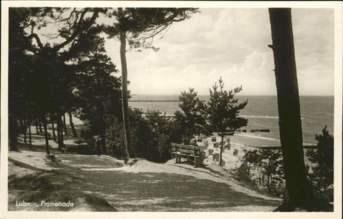 Lubmin ostseebad promenade - ostseebad,