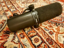 Original Vintage Shure SM7 (not SM7B) rare microphone assembled in Mexico